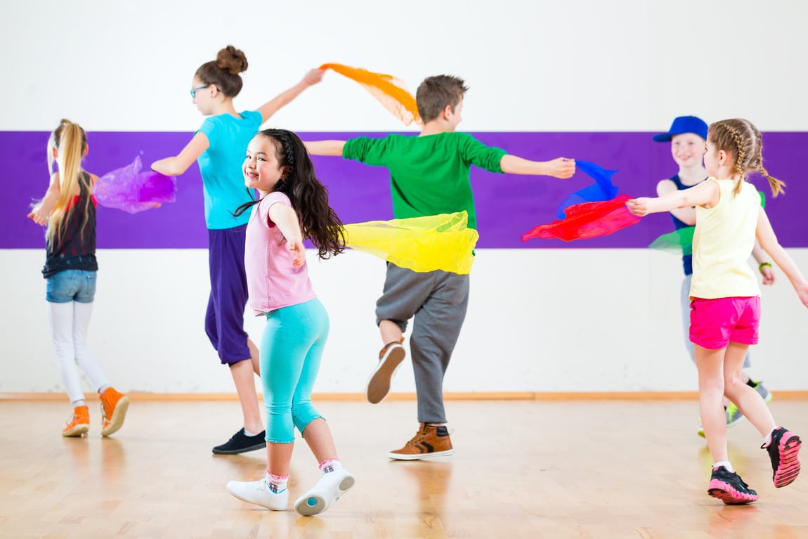 Kids in Dancing Class